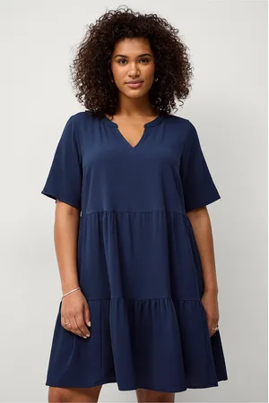 Zizzi Mekko vAnni S/S Abk Dress