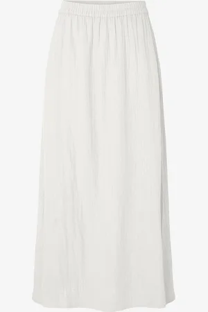 Pieces® Maxihame pcSastina HW Maxi Slit Skirt Wvn