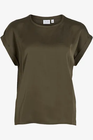 VILA Toppi viEllette S/s Satin