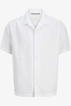 JACK & JONES Pellavapaita jprcClawrence Linen Resort S/S