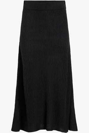 VILA Hame vOlina A-shape Rib Knit Skirt