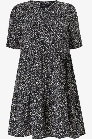 Zizzi Mekko vAnni S/S Abk Dress