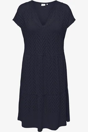 ONLY Mekko carZabbi Life SS V-neck Blk Dress J