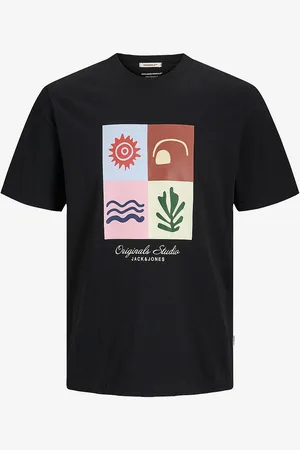 JACK & JONES T-paita jorCanggu Front Branding Tee SS CN