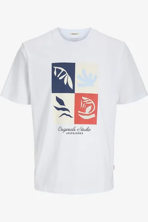 JACK & JONES T-paita jorCanggu Front Branding Tee SS CN