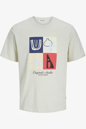 JACK & JONES T-paita jorCanggu Front Branding Tee SS CN
