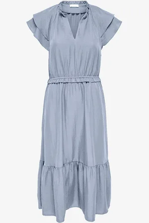 JDY Train Frill Midi Dress wvn E