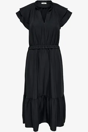 JDY Train Frill Midi Dress wvn E