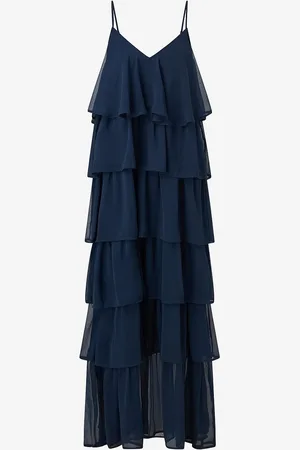 VILA Maximekko viHarley Ruffle Maxi Dress