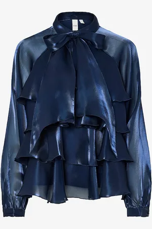 Y.A.S Pusero yasEloise LS Shiny Top