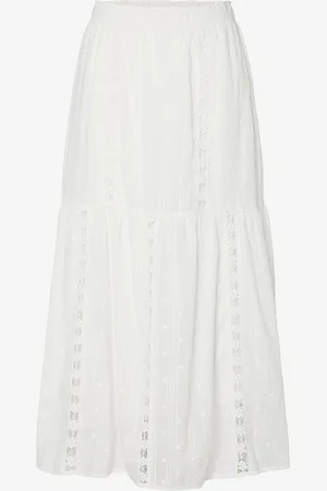 Y.A.S Maxihame yasThia HW Ankle Skirt S.