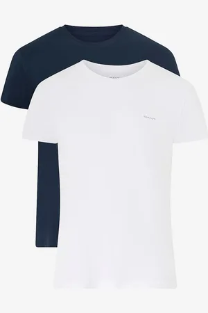 GANT C-Kaula-Aukkoinen T-Paita 2-Pack