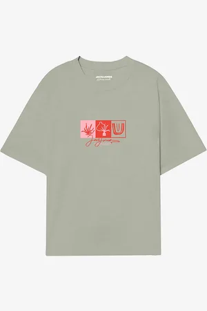 JACK & JONES T-paita jorCanggu Front Tee SS Crew Neck JN
