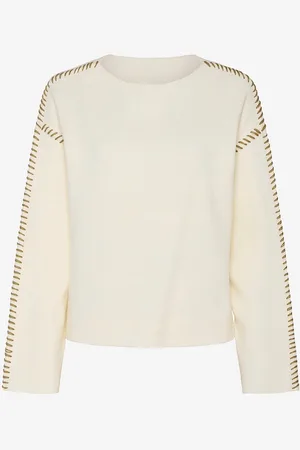 Y.A.S Paita yasStitcha LS Knit Pullover S