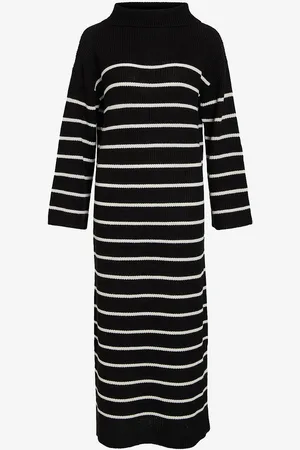 VILA Maximekko viVigga Roll Neck Knit Dress/ka/cur