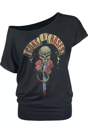 Guns N´Roses T-paita - Dripping Dagger - S- XXL - varten Naiset