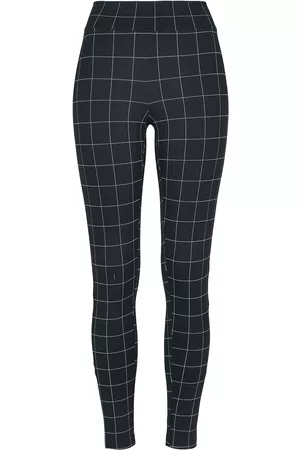 Urban classics Leggingsit - Ladies Check High Waist Leggings leggingsit - XS- 5XL - varten Naiset