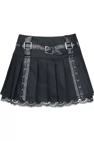 Burleska Gootti Lyhyt hame - Aura Mini Skirt - S- 4XL - varten Naiset