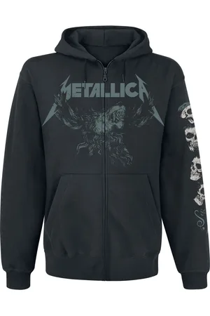 Metallica Vetoketjuhuppari - S&M2 - Skull - S- 4XL - varten Miehet