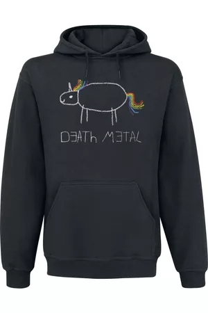 Death Metal Yksisarvinen Huppari - S- XXL - varten Miehet