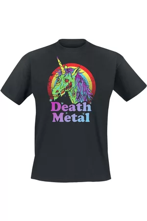 Funshirt Yksisarvinen T-paita - Death Metal - S- 3XL - varten Miehet