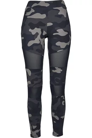Urban classics Leggingsit - Ladies Camo Tech Mesh Leggings leggingsit - XS- 3XL - varten Naiset