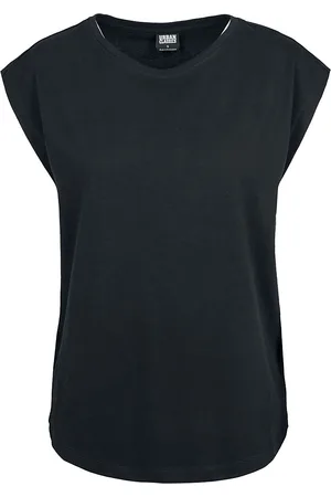 Urban classics T-paita - Ladies Basic Shaped Tee T-paita - XS- 5XL - varten Naiset
