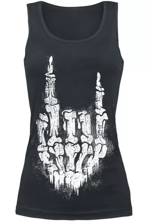 Gothicana Toppi - Longing For Evil - S- XXL - varten Naiset
