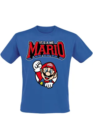 Super Mario Gaming T-paita - Varsity - S- XXL - varten Miehet