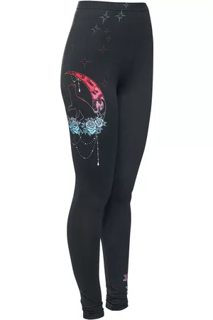 Full Volume Leggingsit - Leggingsit koristepainatuksella - XS- S - varten Naiset