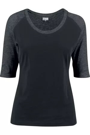 Urban classics Pitkähihainen paita - Ladies 3/4 Contrast Raglan Tee T-paita - XS- 5XL - varten Naiset