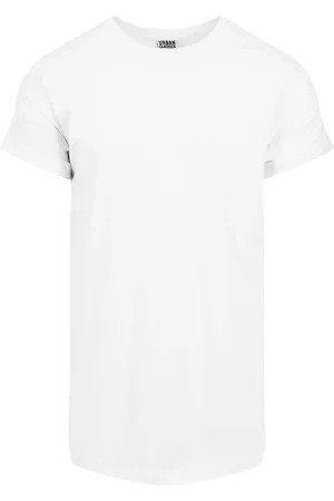 Urban classics T-paita - Long Shaped Turnup Tee - S- XXL - varten Miehet