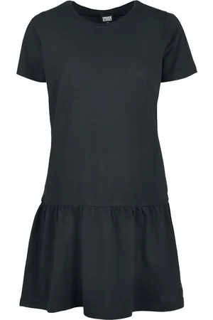 Urban classics Lyhyt mekko - Ladies Valence Tee Dress mekko - XS- M - varten Naiset
