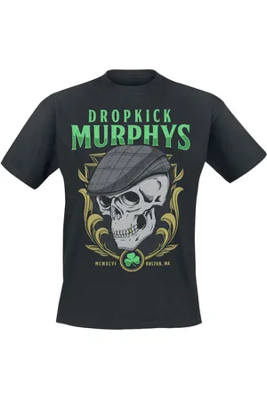 Dropkick Murphys T-paita - Skelly Skull - M- XXL - varten Miehet