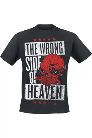Five Finger Death Punch T-paita - The Wrong Side Of Heaven - The Righteous Side Of Hell - S- XXL - varten Miehet
