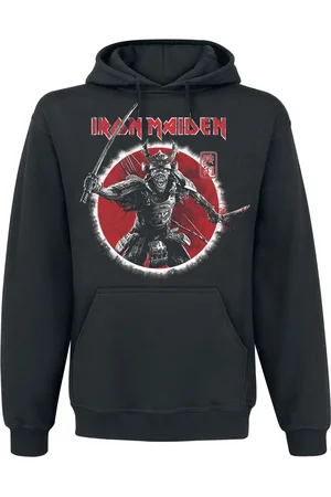 Iron Maiden Huppari - Eddie Warrior - M- XL - varten Miehet