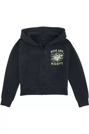 Rick and Morty Vetoketjuhuppari - Kids - Splash - 140- 176 - varten lapset