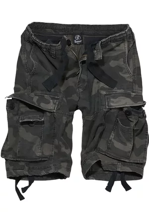 Brandit Shortsit - Vintage Shorts reisitaskushortsit - XL- 7XL - varten Miehet