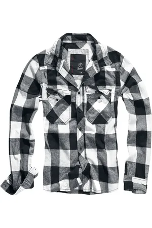 Brandit Flanellipaita - Checkshirt ruutupaita - S- 7XL - varten Miehet