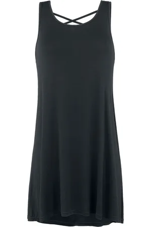 EMP Lyhyt mekko - Toppi selkänyöreillä - M- 5XL - varten Naiset