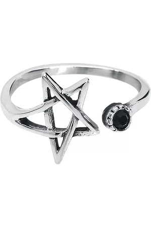 etNox Gootti Sormus - Pentagramm - varten Naiset