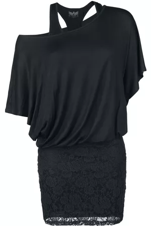 EMP Gootti Lyhyt mekko - Hold On Loosely - XS- 5XL - varten Naiset
