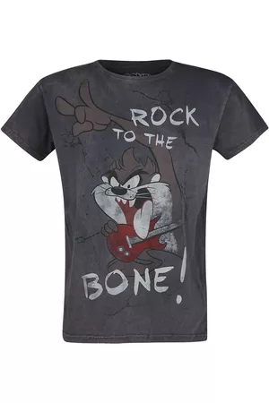 LOONEY TUNES T-paita - Tasmanian Devil - Rock To The Bone! - S- 4XL - varten Miehet