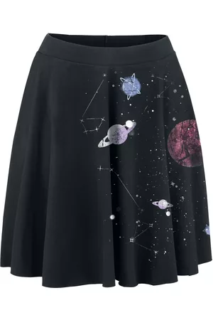 Outer Vision Lyhyt hame - Planetarium - S- XXL - varten Naiset
