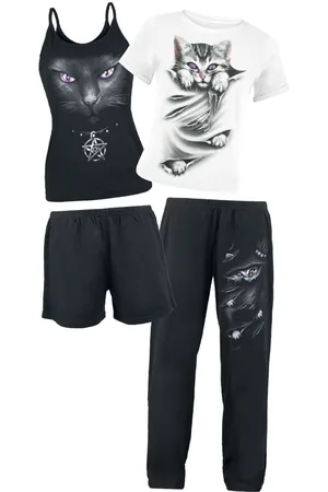 Spiral Pyjama - Bright Eyes - L- XL - varten Naiset