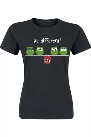 BE DIFFERENT Fun T-paita - XS- 3XL - varten Naiset