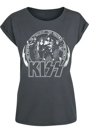 Kiss T-paita - Vintage Circle - S- XL - varten Naiset