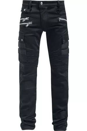Chemical Black Gootti Kangashousut - Anders Pants - W30L32- W38L34 - varten Miehet