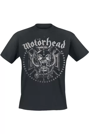 Motörhead T-paita - Iron Cross Swords - M- XXL - varten Miehet