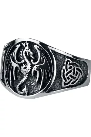 etNox hard and heavy Sormus - Dragon - varten Miehet